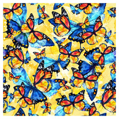 Butterfly Flowers Heat Transfer Vinyl Sheet - Vinyl Boutique Shop