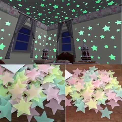 4M 3D luminous high quality stereoscopic wall stickers imported