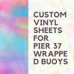 Pier 37 Custom Listing - Slow No Wake Yellow Background - Vinyl Boutique Shop