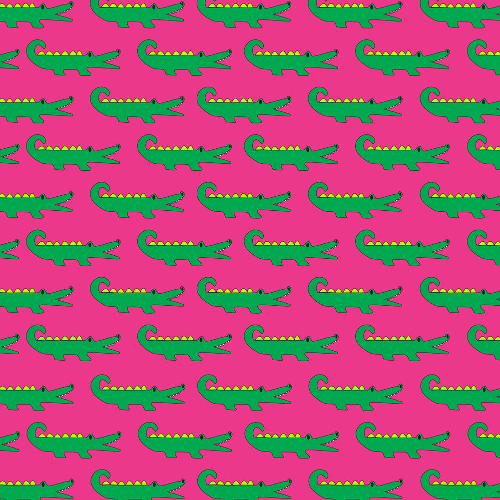 Pink Alligator Vinyl