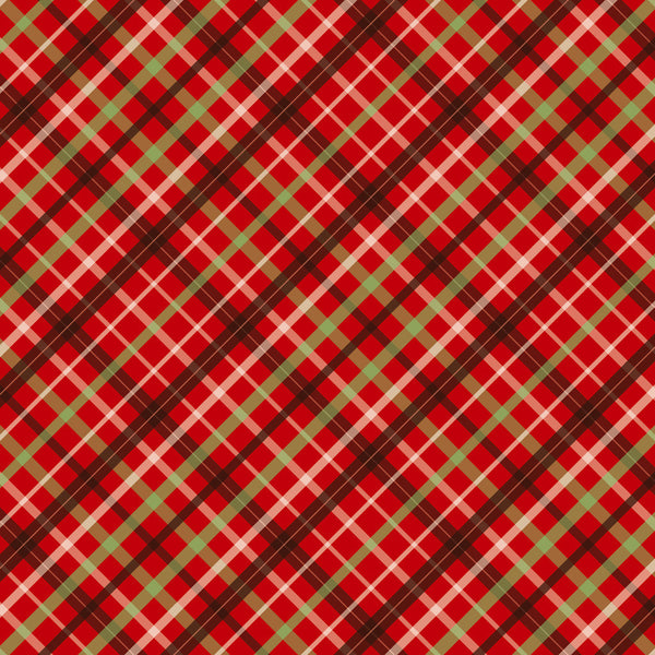 Christmas Plaids Adhesive Vinyl Sheet - Vinyl Boutique Shop