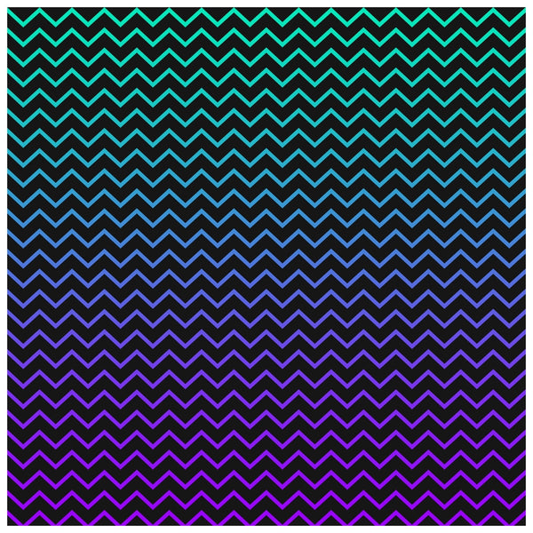 Dark Ombre Chevron Heat Transfer Heat Transfer Vinyl Sheet - Vinyl Boutique Shop