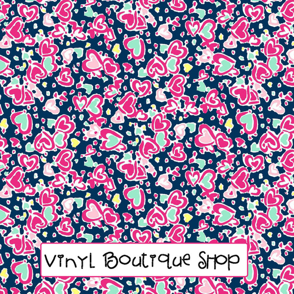 Candy Hearts Lilly Inspired Vinyl - Vinyl Boutique Shop