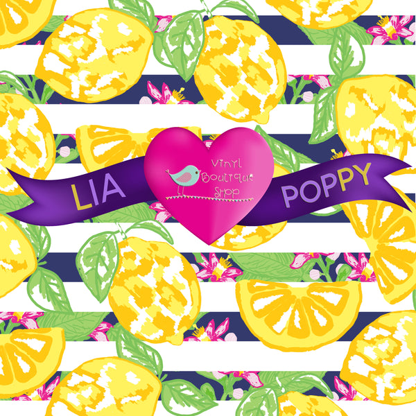 Fruit Lia Poppy Vinyl Sheet LPY-55 - Vinyl Boutique Shop